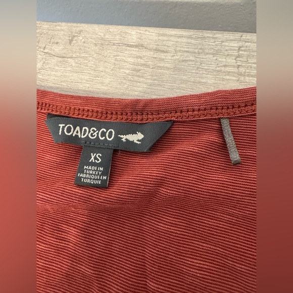 Toad&Co Marley Tiered Long-Sleeve Short Dress Soft Marled Boho Size XS - Picture 9 of 11